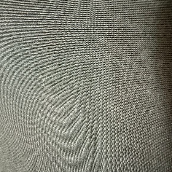 Vintage Black Modest Midi Dress SZ L Sleeveless Round Neck Travel Minimalist - Picture 5 of 6